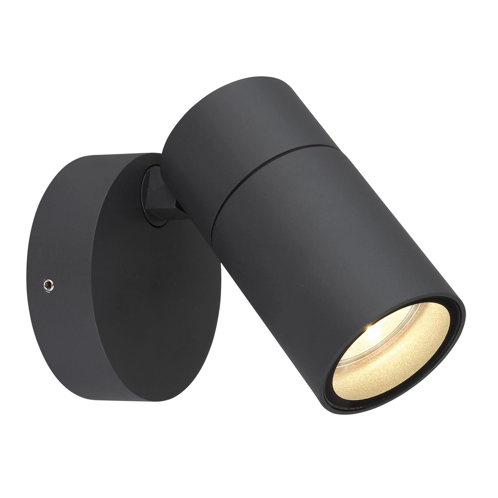 Surface-mounted spot Piper anthracite