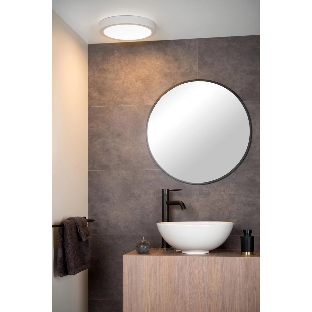 Ceiling light Brice-Led Ø 30cm - IP44 white