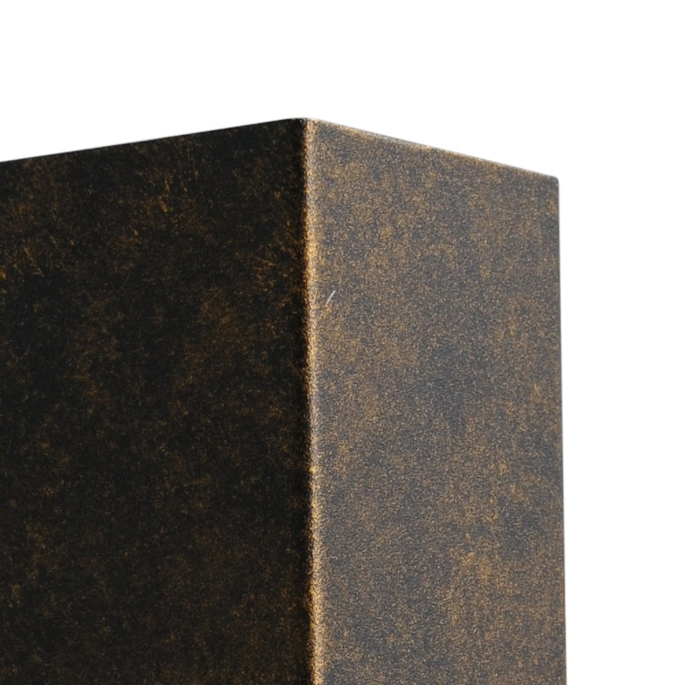 Wall lamp Metallico black gold flamed Masterlight 8718121196664