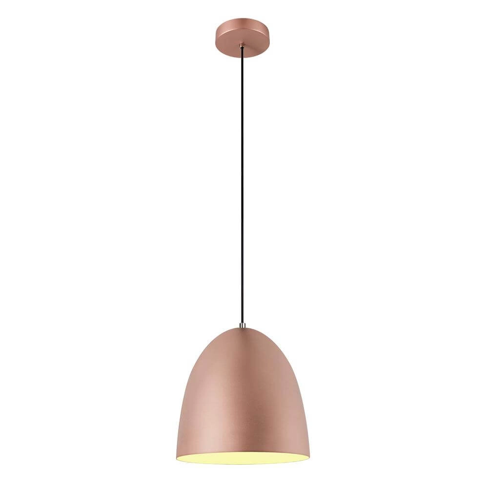 Sleek pendant lamp New Para Cone 30 copper Ø 30cm