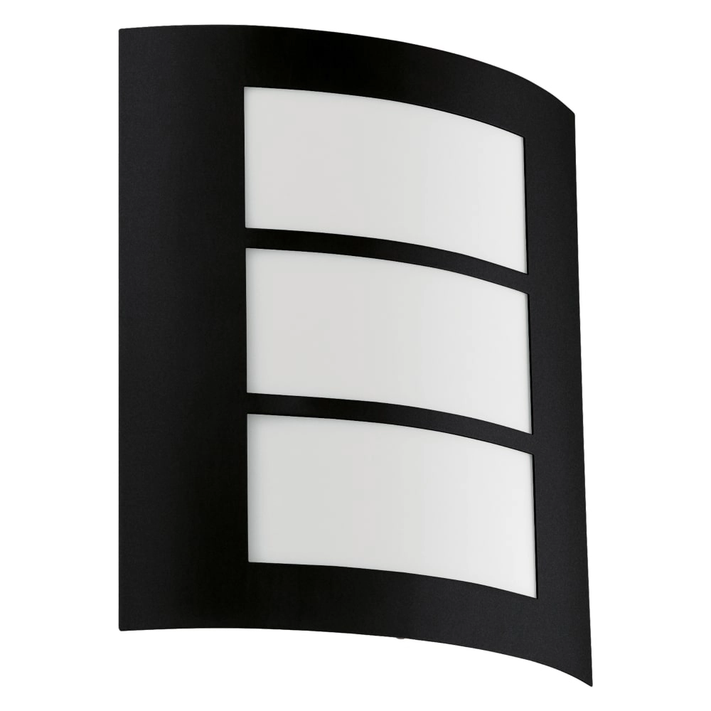 Black wall lamp Cerno