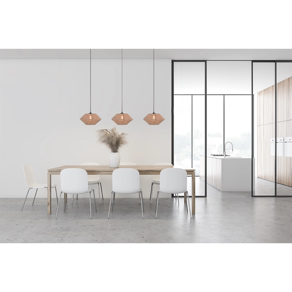 Dining table pendant lamp Bicono 3x Ø35cm Masterlight 8718121352756
