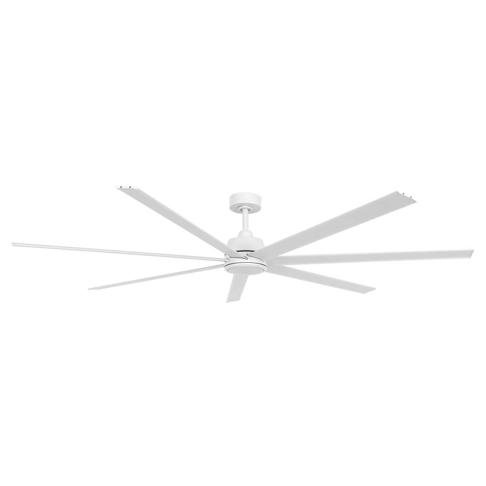 White ceiling fan Atlanta Ø183cm