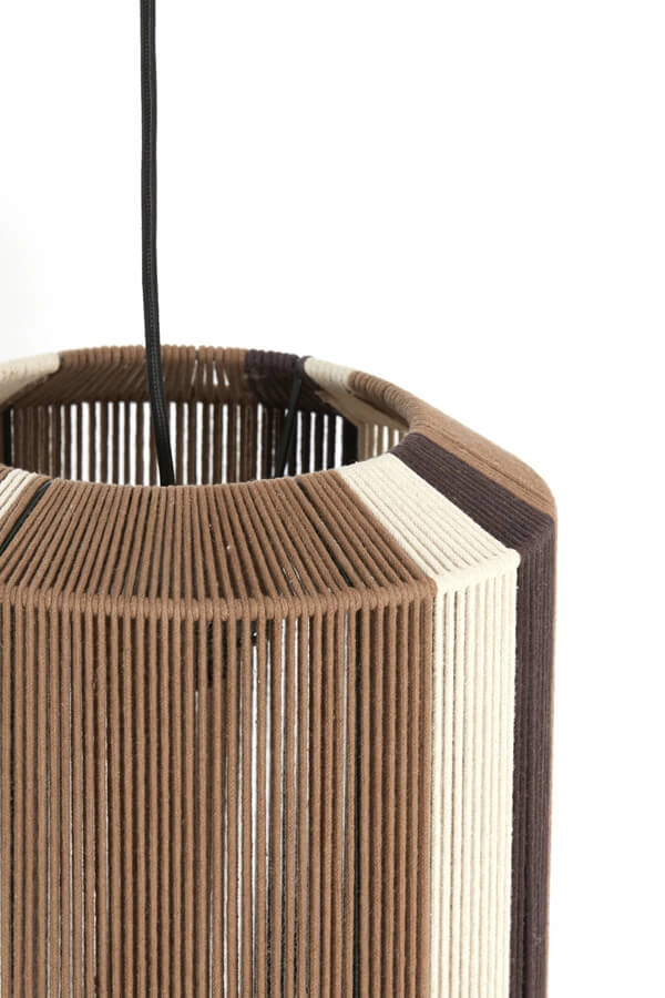 Pendant lamp Kozana brown Ø 30cm Light & Living 8717807758776