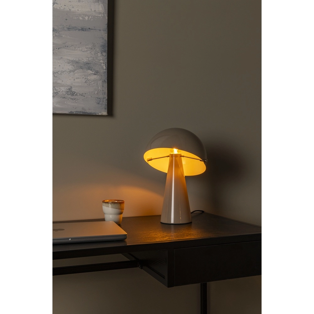 Table lamp Barone taupe Ø 23cm Lucide Vibes 5411212650085