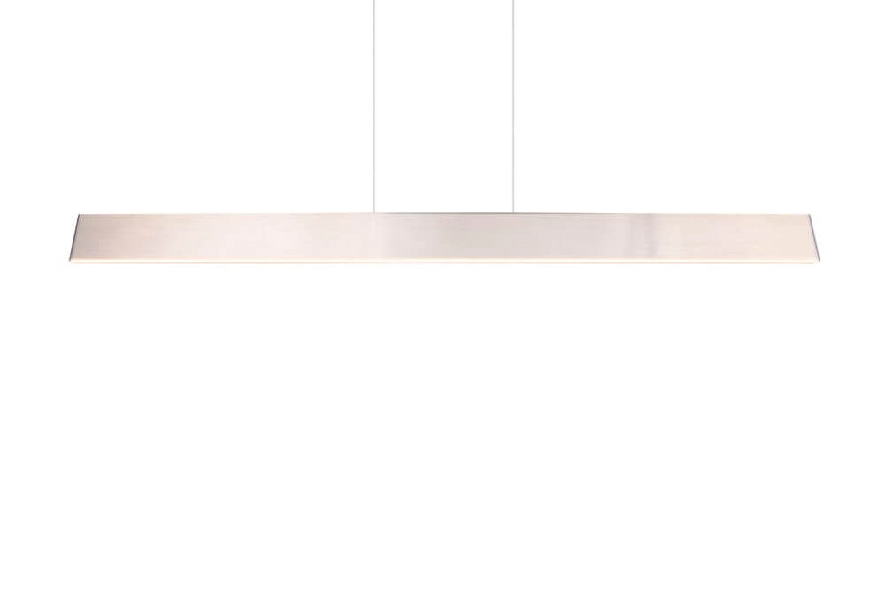 Led Office Pendant Light Galway 150cm - Stainless Steel Trio 4017807616675