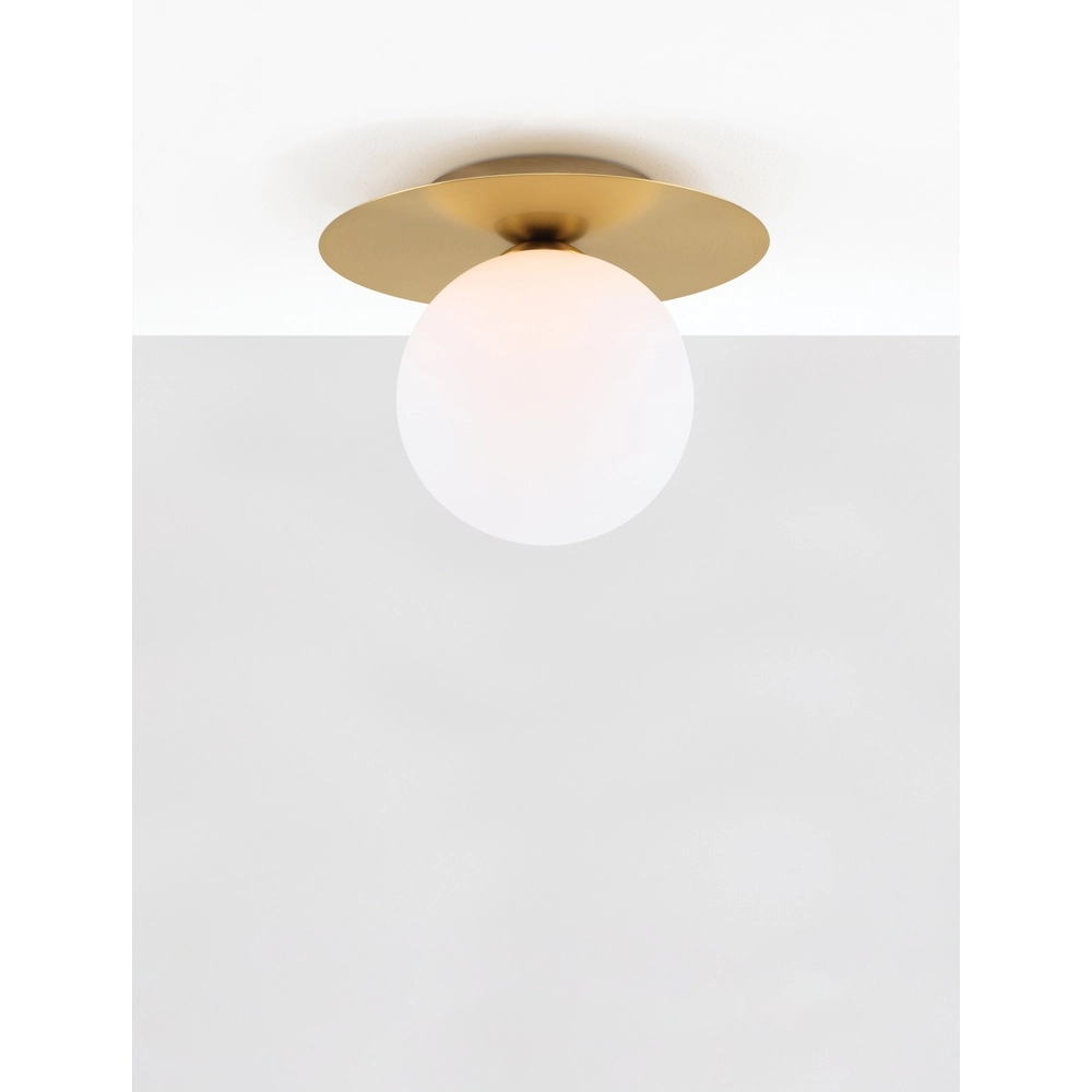 Ceiling lamp Indigo gold Ø 23cm Lyora 5212017436153