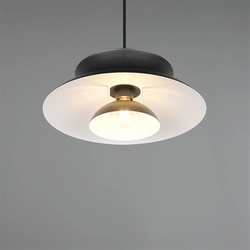 Pendant lamp design Amarila black Ø 40cm Trio 4017807682786