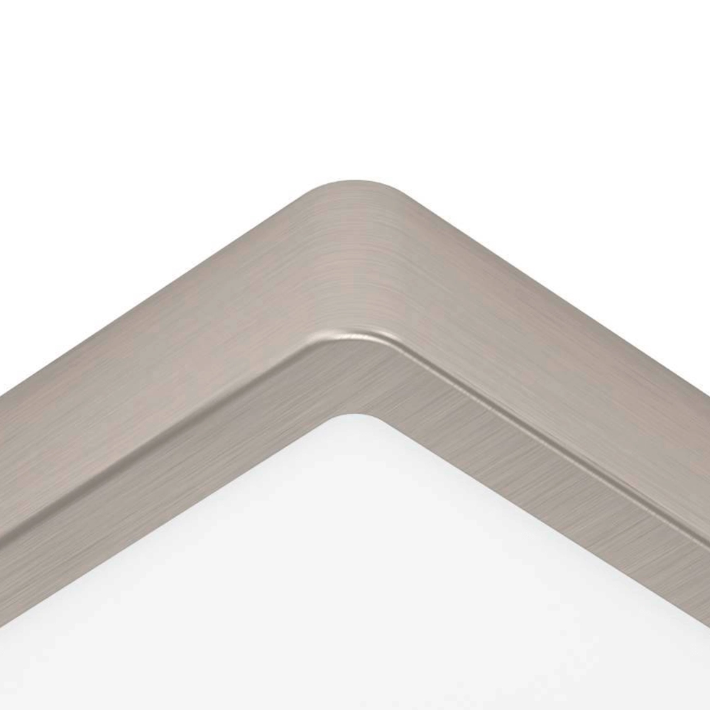 Stainless steel ceiling lamp Fueva 5 21 by 21cm Eglo 9008606244935