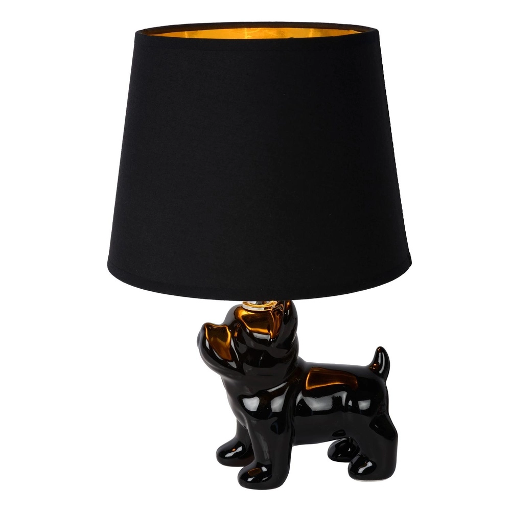 Table lamp Extravaganza Sir Winston dog black Lucide 5411212134103