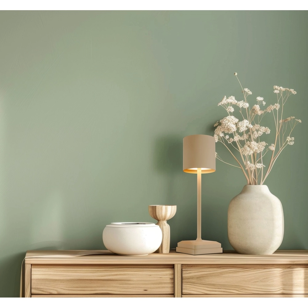 Modern table lamp Dixon Sand Brown Rechargeable Globo 9007371531394