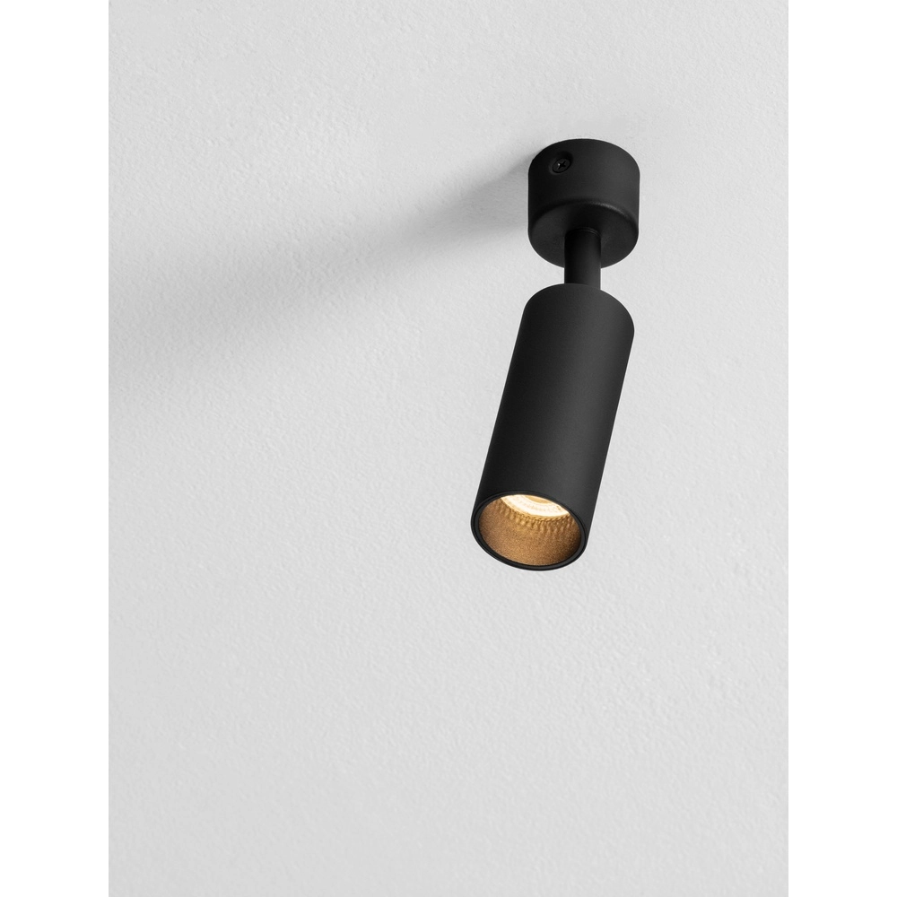 Ceiling spotlight Mor Orientable black Lyora 5212017475671