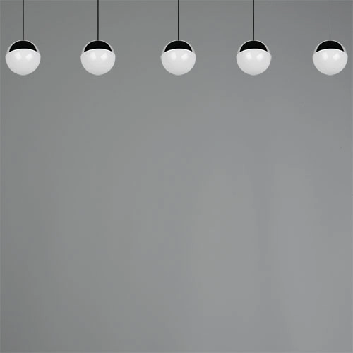 5-light pendant lamp Senta chrome Trio 4017807685855