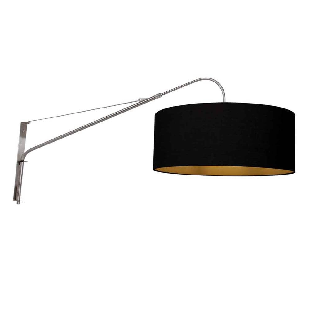 Wall lamp Elegant Classy metal with black shade