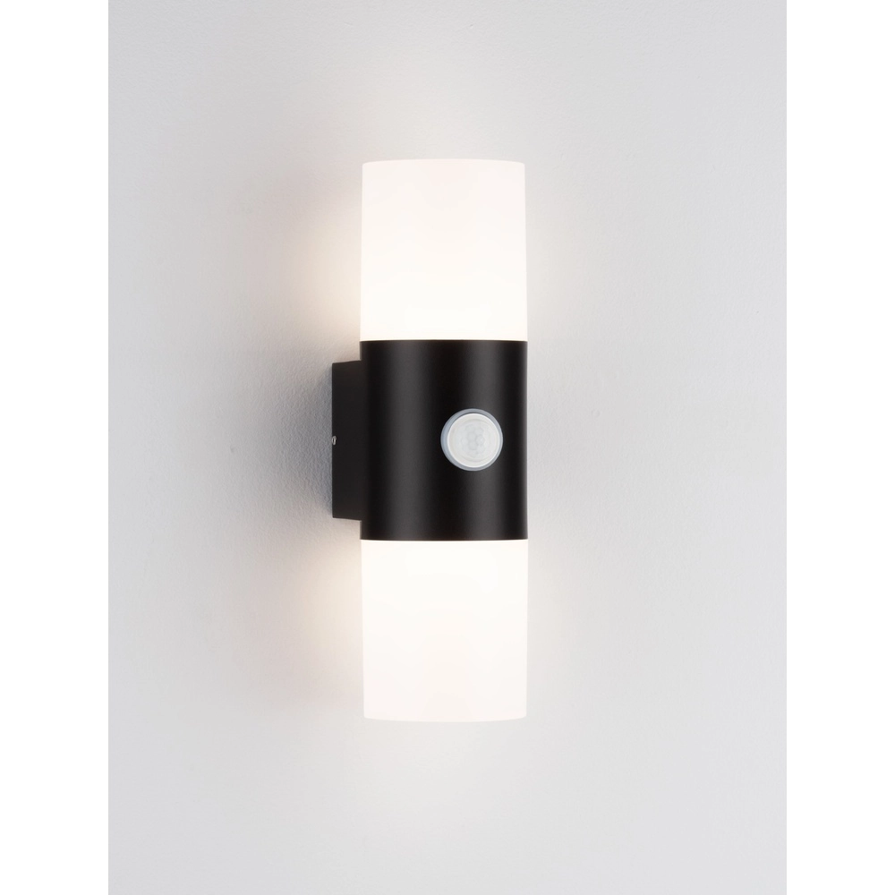 Design wall lamp Paul Black with sensor