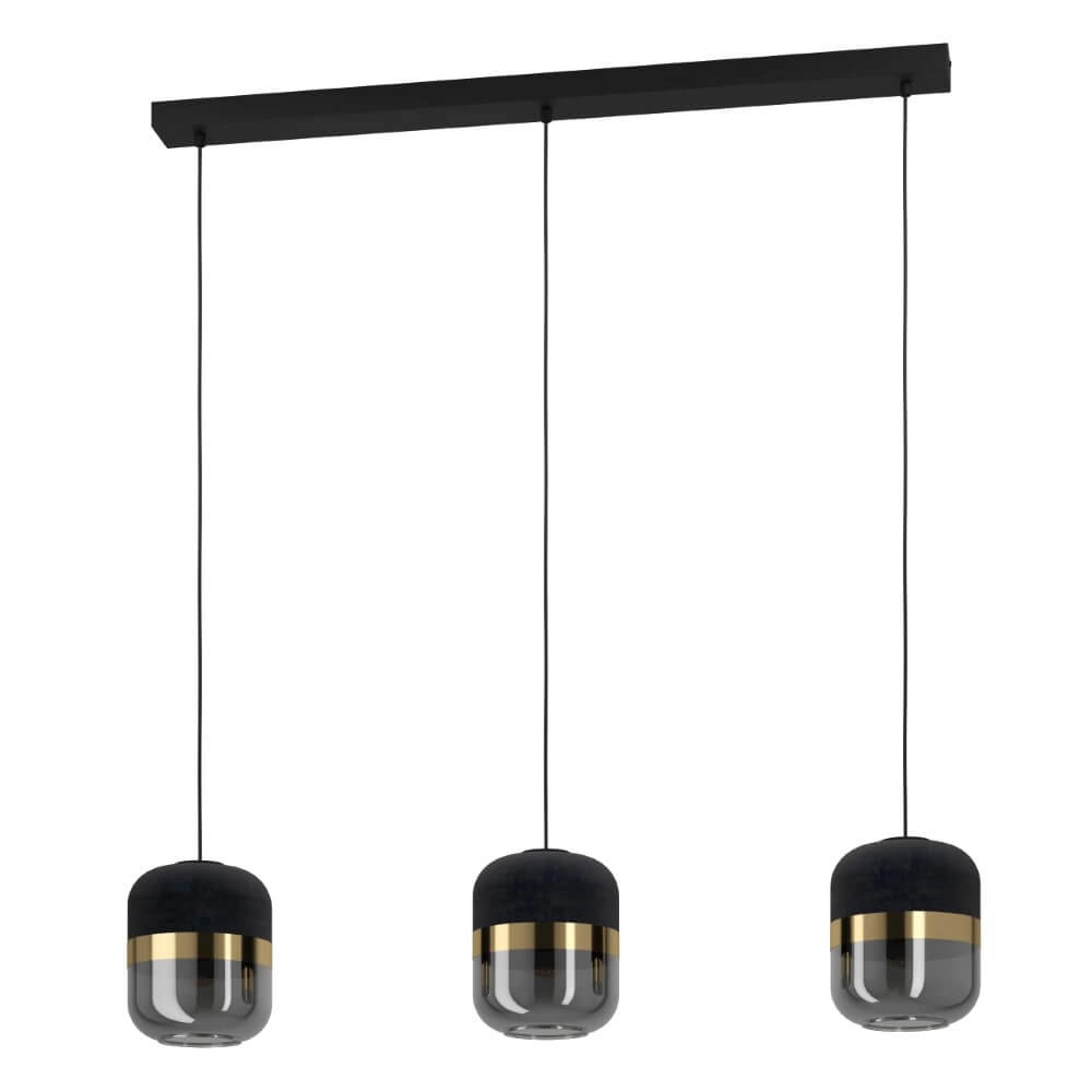 Chic dining table lamp Sinsiga 3-light