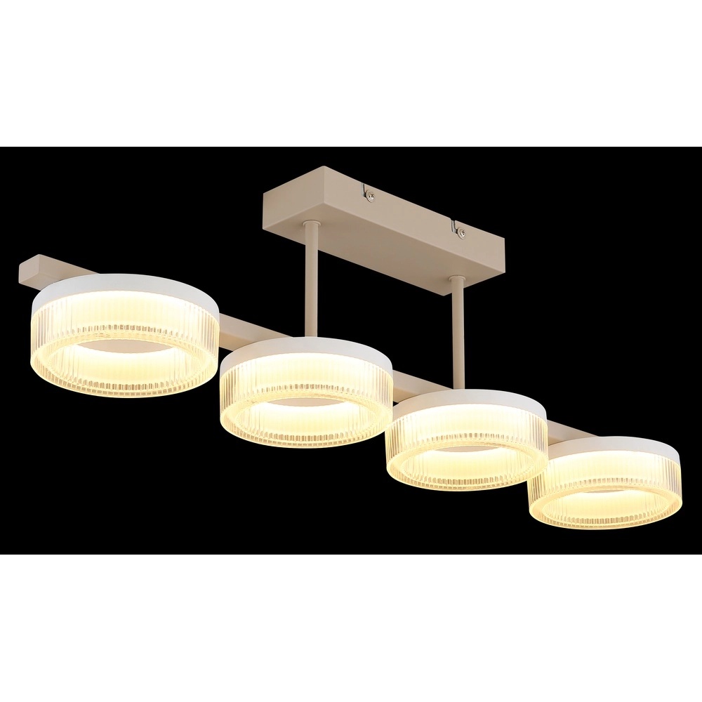 Modern ceiling lamp Zara sand brown 67cm Globo 9007371576067