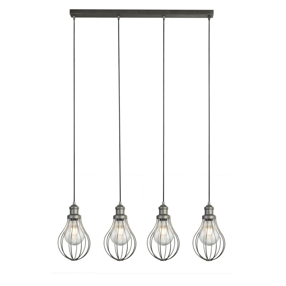 Pendant lamp Balloon Cage 4-light