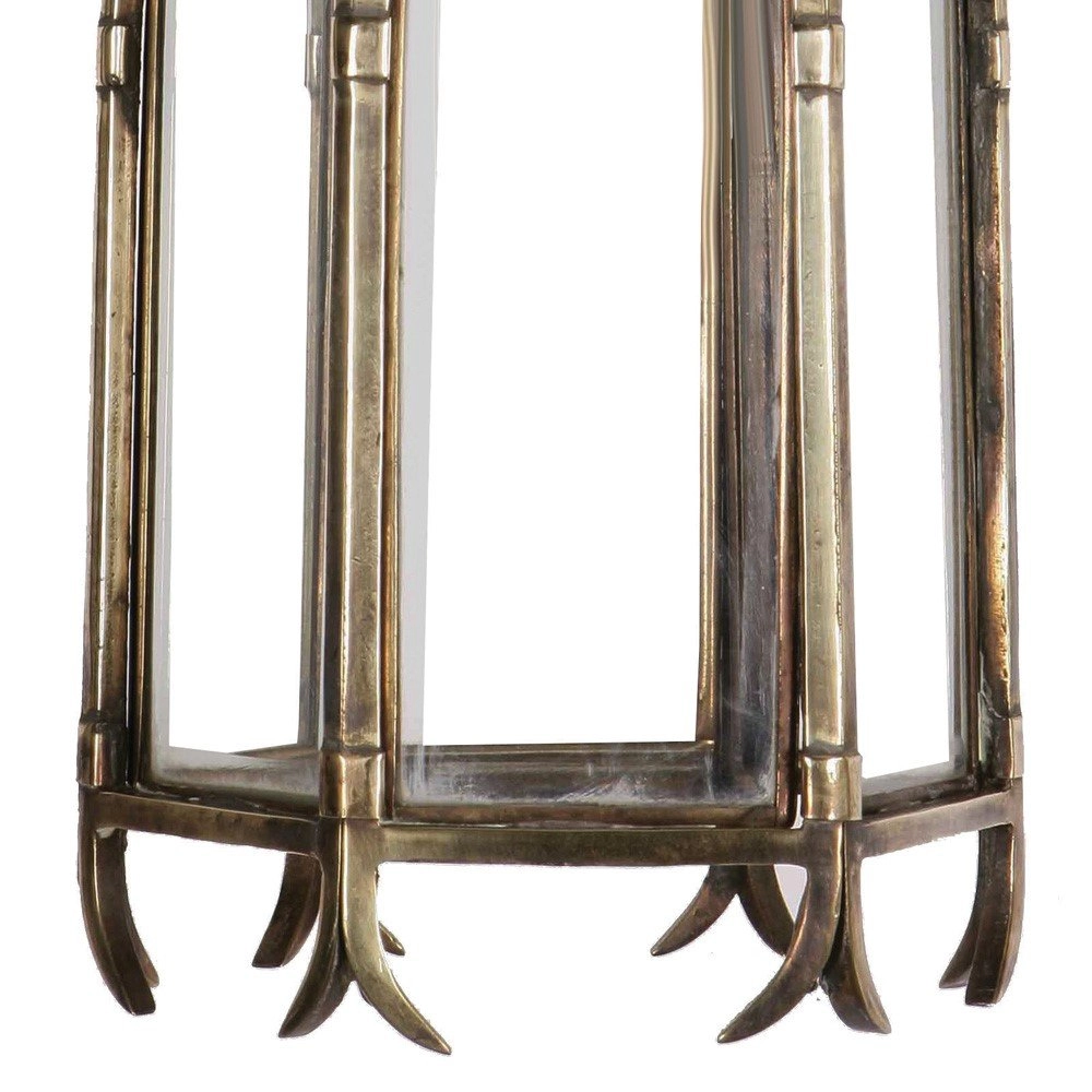 Antique pendant lamp Gothic 1-light - antique copper (ant) Limehouse
