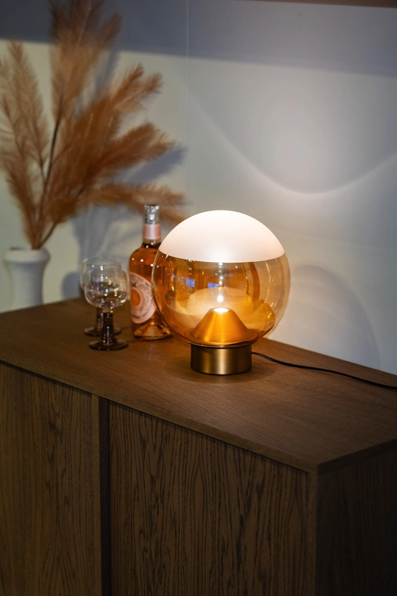 Table lamp with glass ball Yvonne ETH 8720195312291