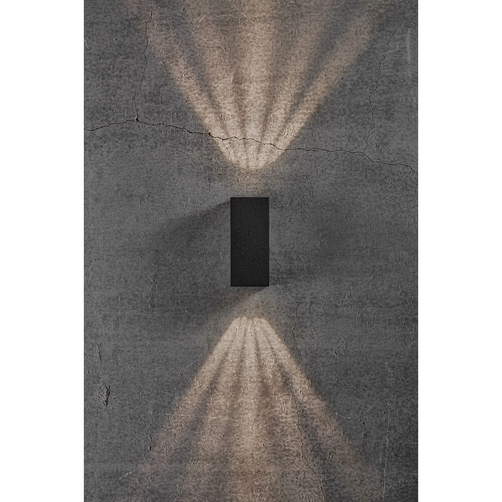 Up & Downlighter Asbol black angular Nordlux 5704924000652