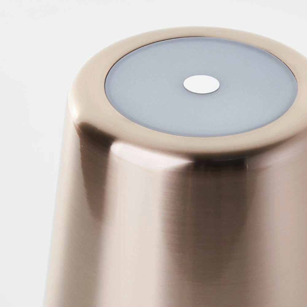 Rechargeable table lamp Xaana copper Brilliant 4004353441448