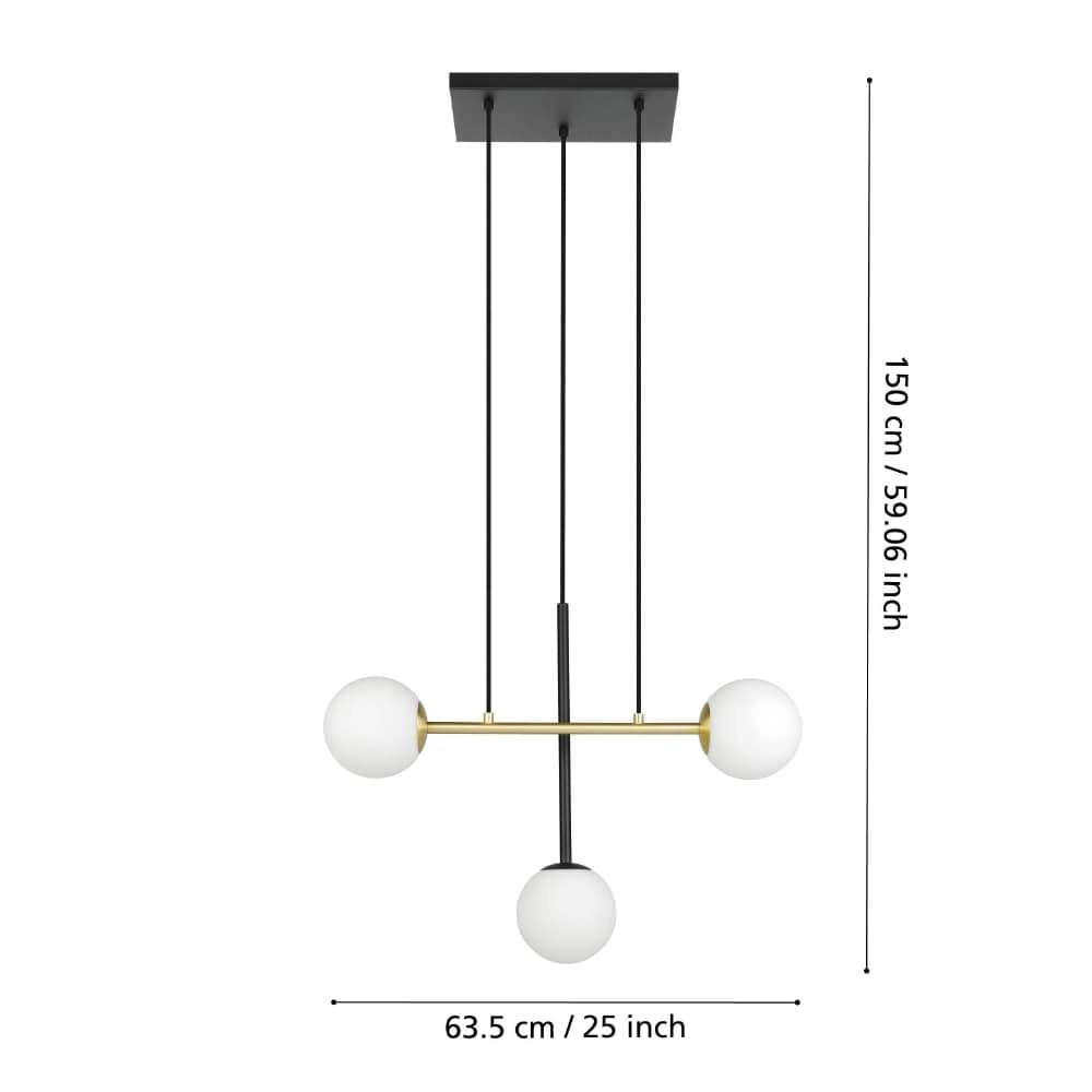 Design hanging lamp Paz 64cm Stars of Light 9008606238835