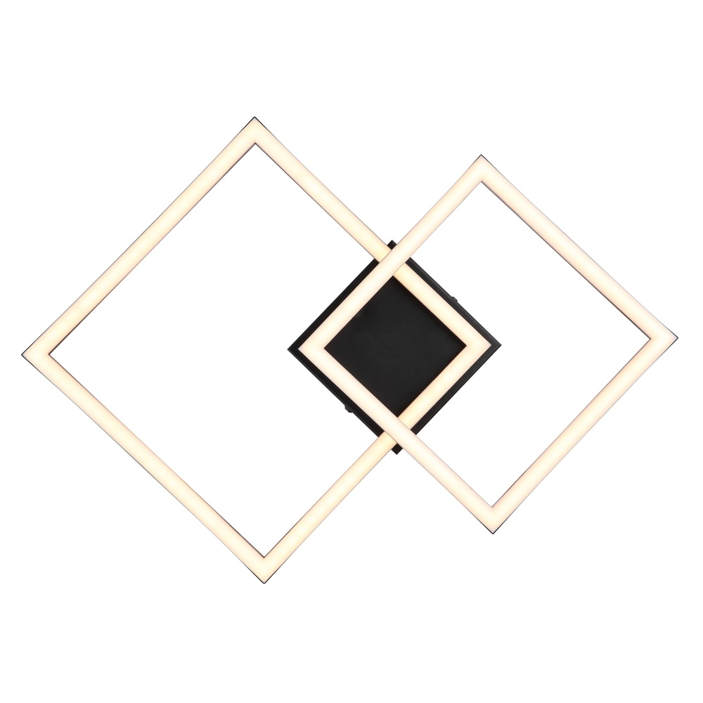 Sleek ceiling lamp Tyler Black Globo 9007371453818