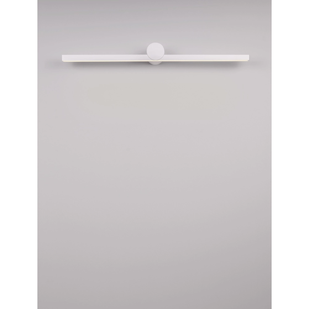 Design wall lamp Breggo white 81cm