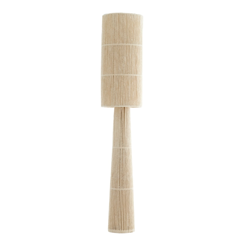 Sand floor lamp Michiel 160cm - chenille cream
