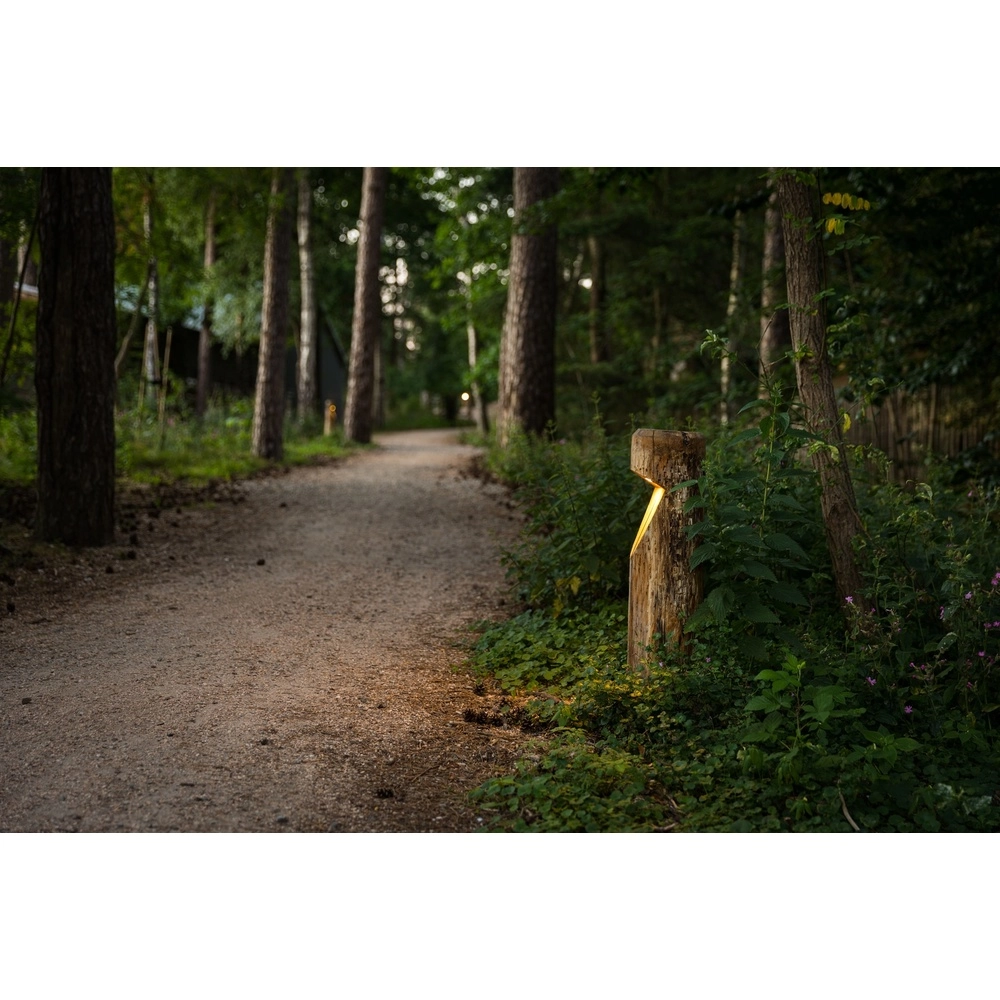 Wooden path lighting Bosco Chestnut - 65cm - 2700K Timberlab 8716803513709
