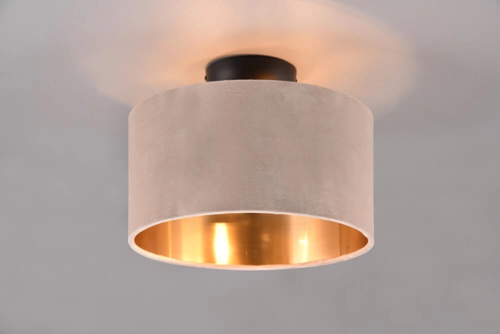 Ceiling light Julieta velvet hood Trio 4017807574128