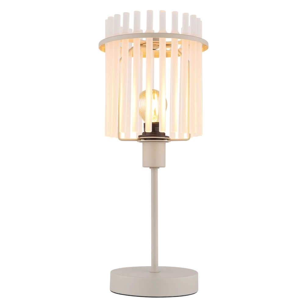 Table lamp Gorley sand brown with glass Globo 9007371569700