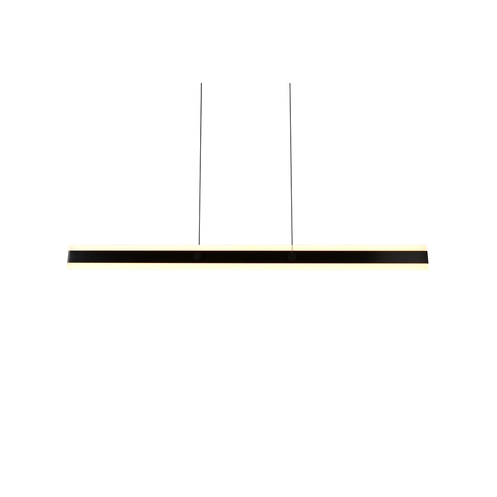 Modern pendant lamp Arcola 115cm black Trio 4017807661972