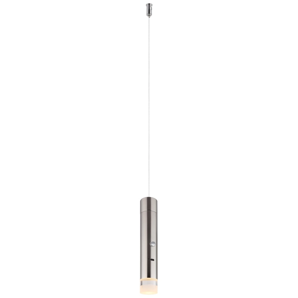 Sleek pendant lamp Pelo nickel Globo 9007371575824