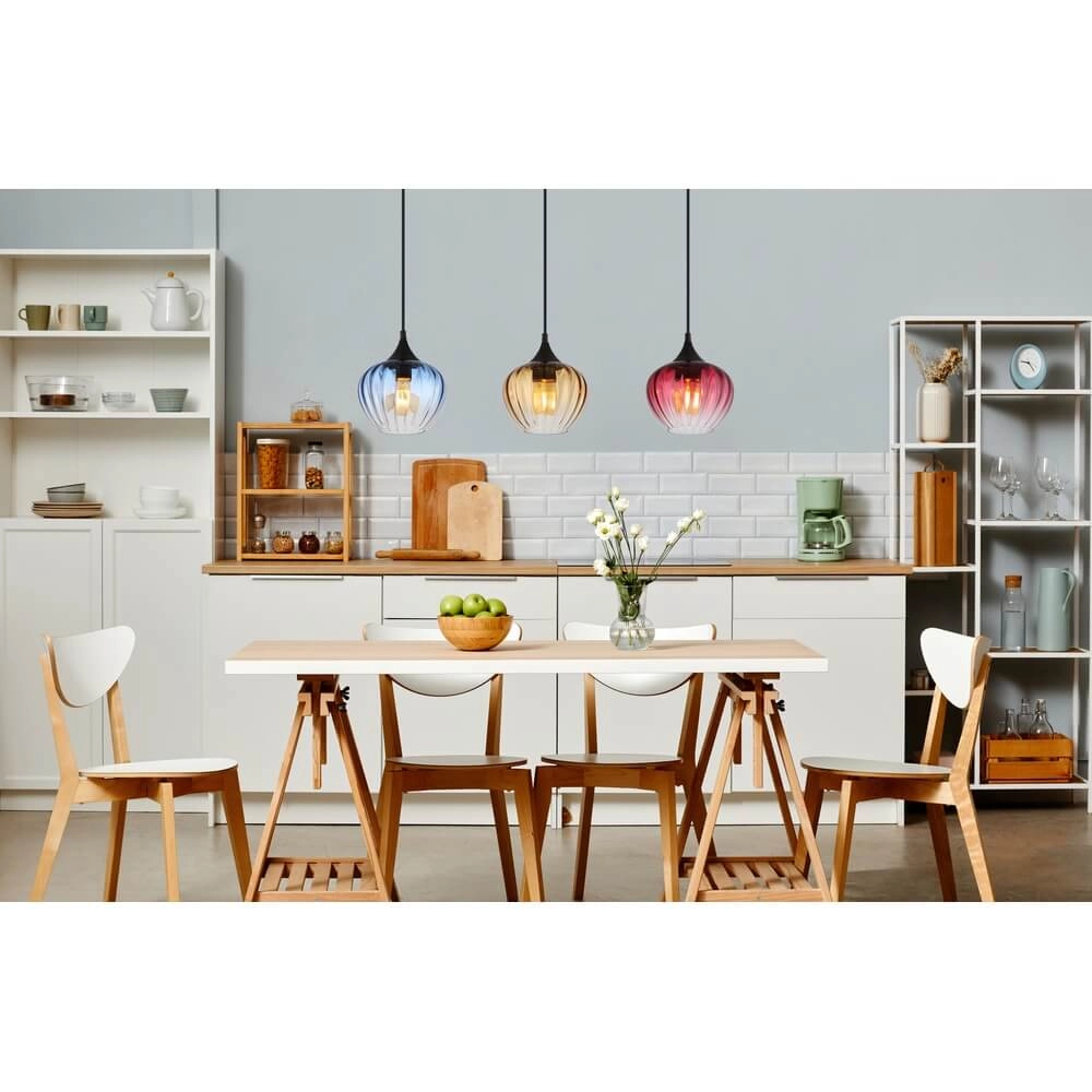 Pendant lamp Sander 3-light Globo 9007371471591