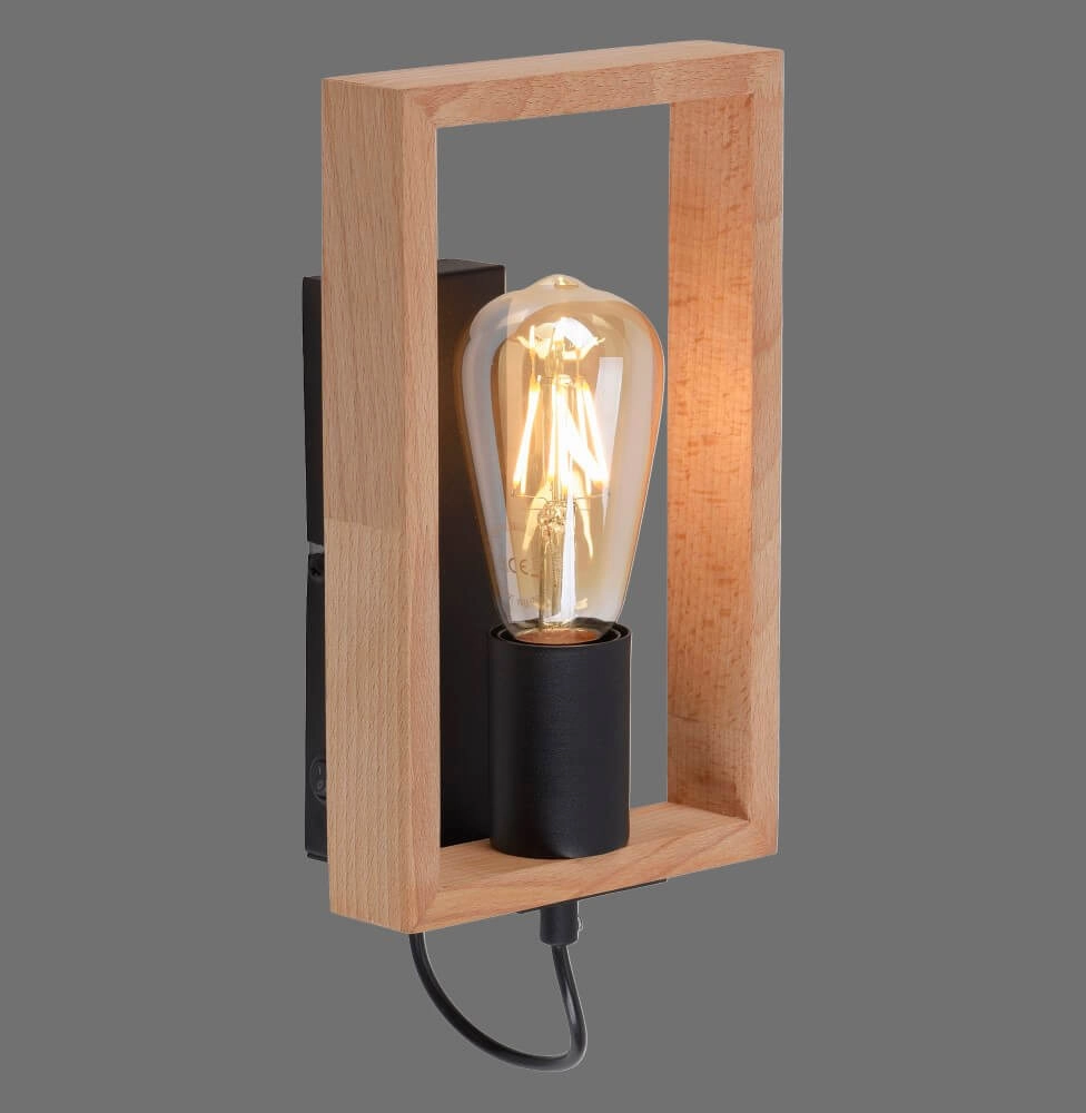 Country wall lamp Franky 1-light Just Light 4043689966454