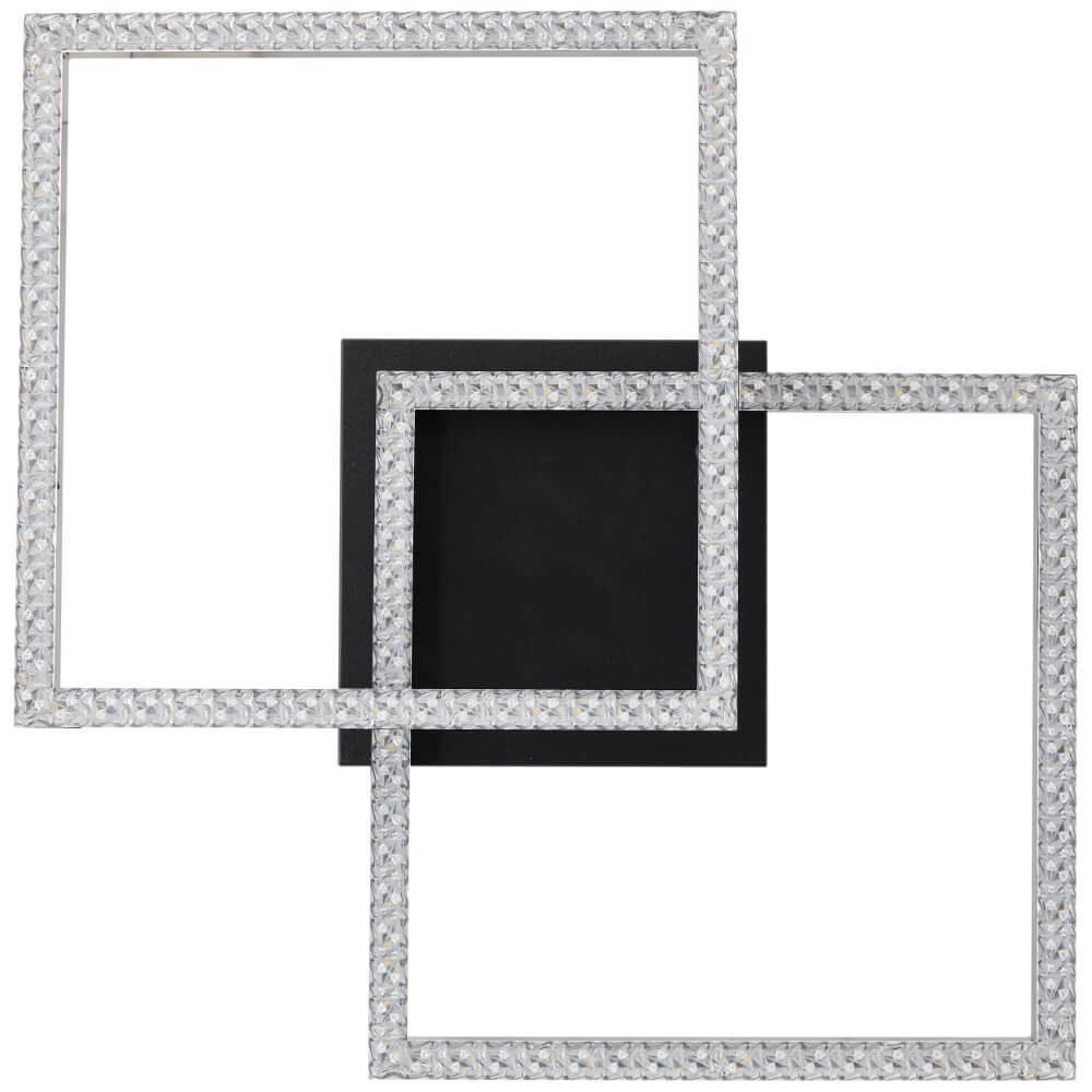 Black ceiling lamp Ranni 2700lm Brilliant 4004353442131