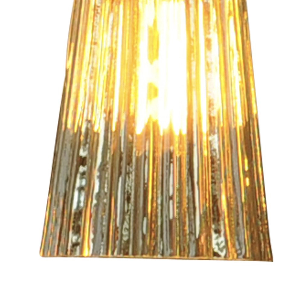 Wall lamp black Quinto with striped glass Masterlight 8718121249506