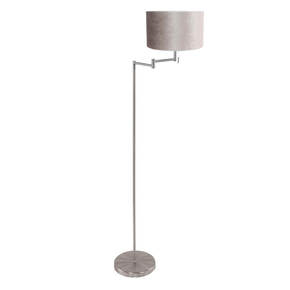Floor lamp Bella metal with silver shade