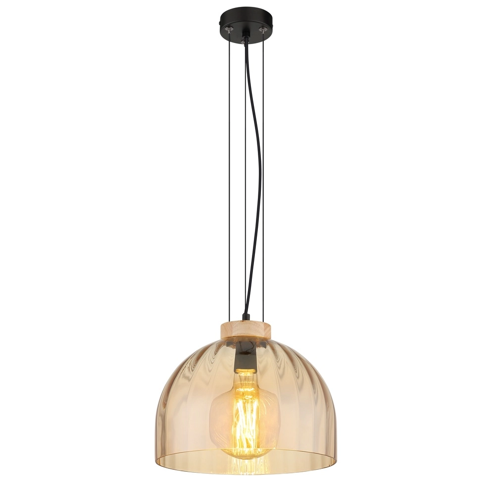 Pendant lamp Swanson black Ø 30cm