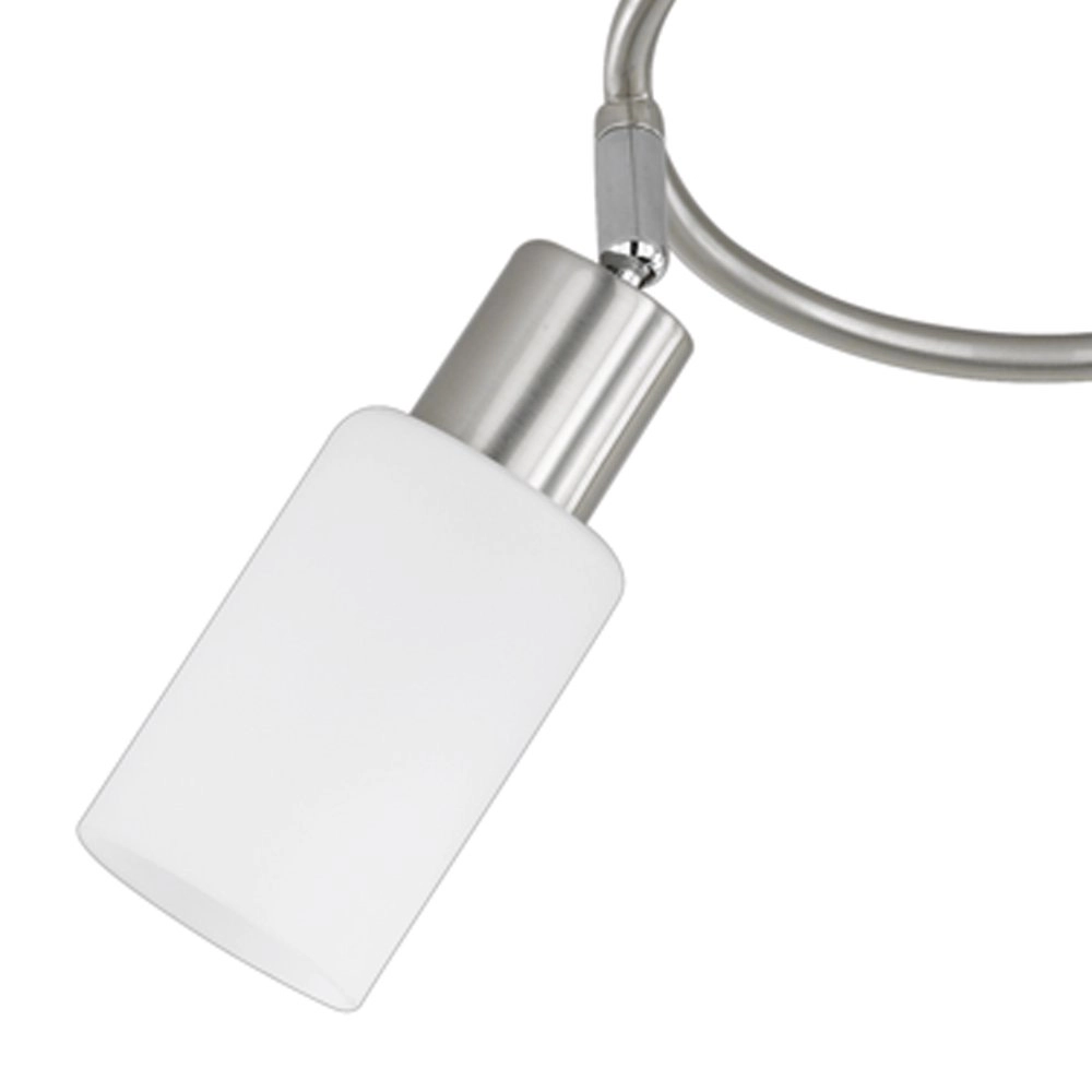 Modern Ceiling Lamp Mars 3-light nickel matt Trio 4017807224078