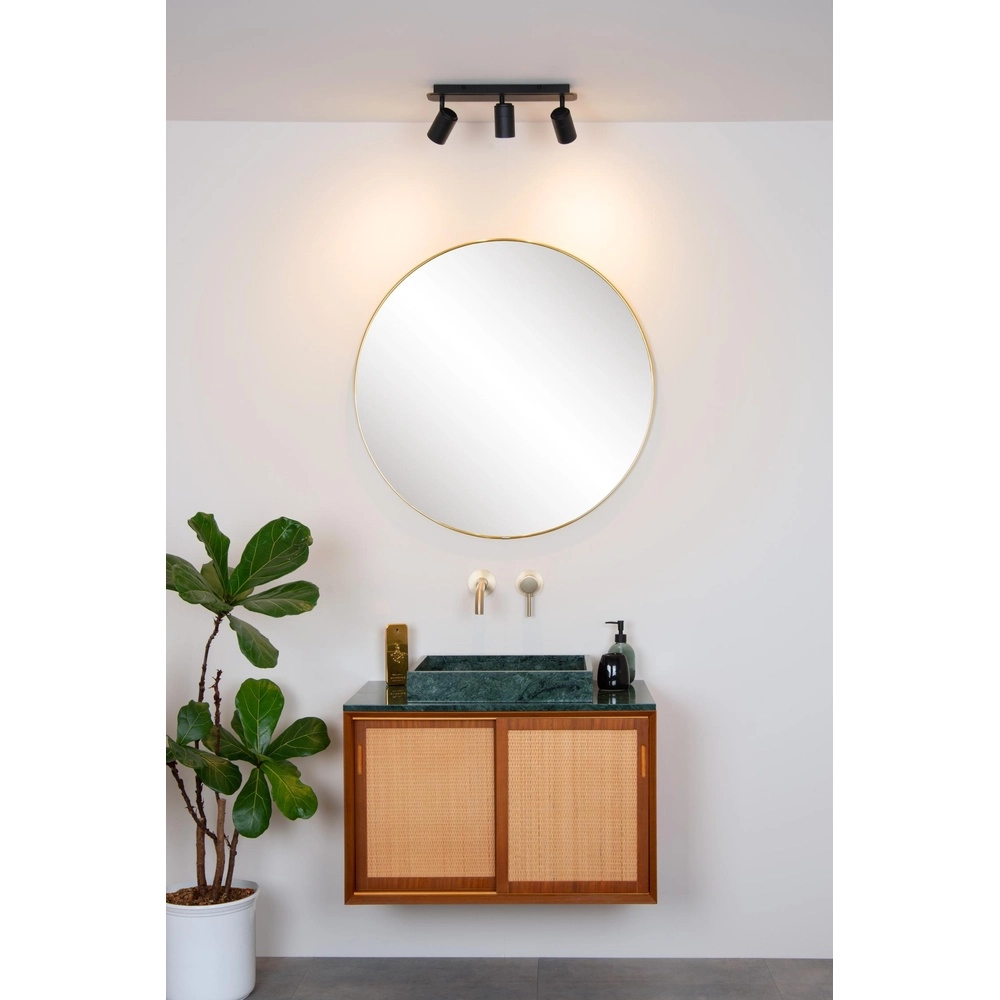 Ceiling spotlight Lennert 3-light black Lucide 5411212262691