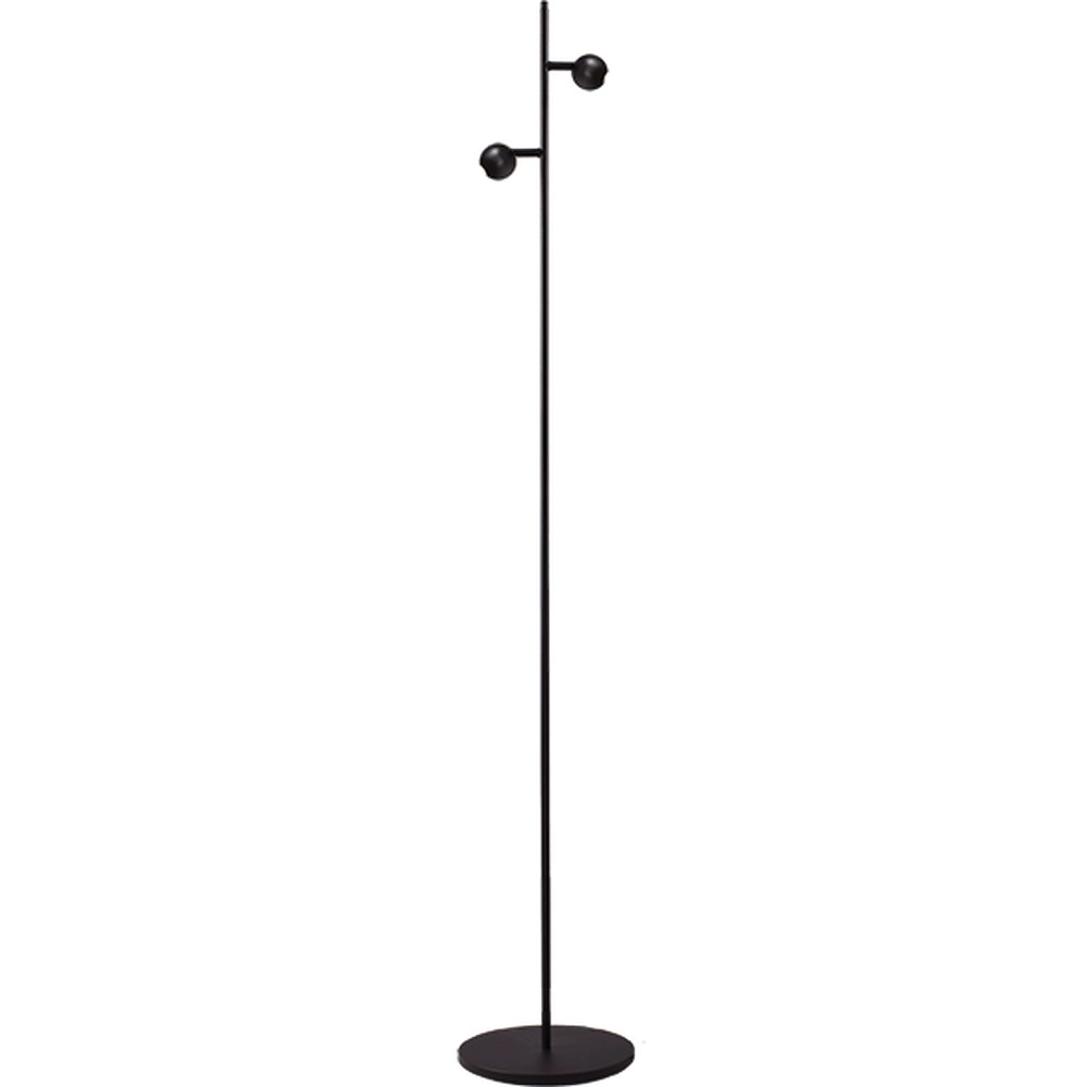 2-light floor lamp Talana Black