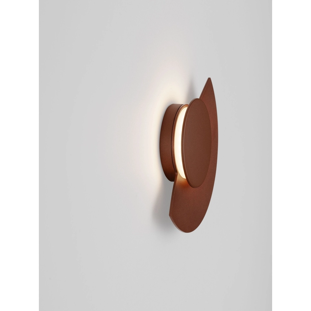 Modern wall lamp Gloo rust brown - 2700K Lyora 5212017497260