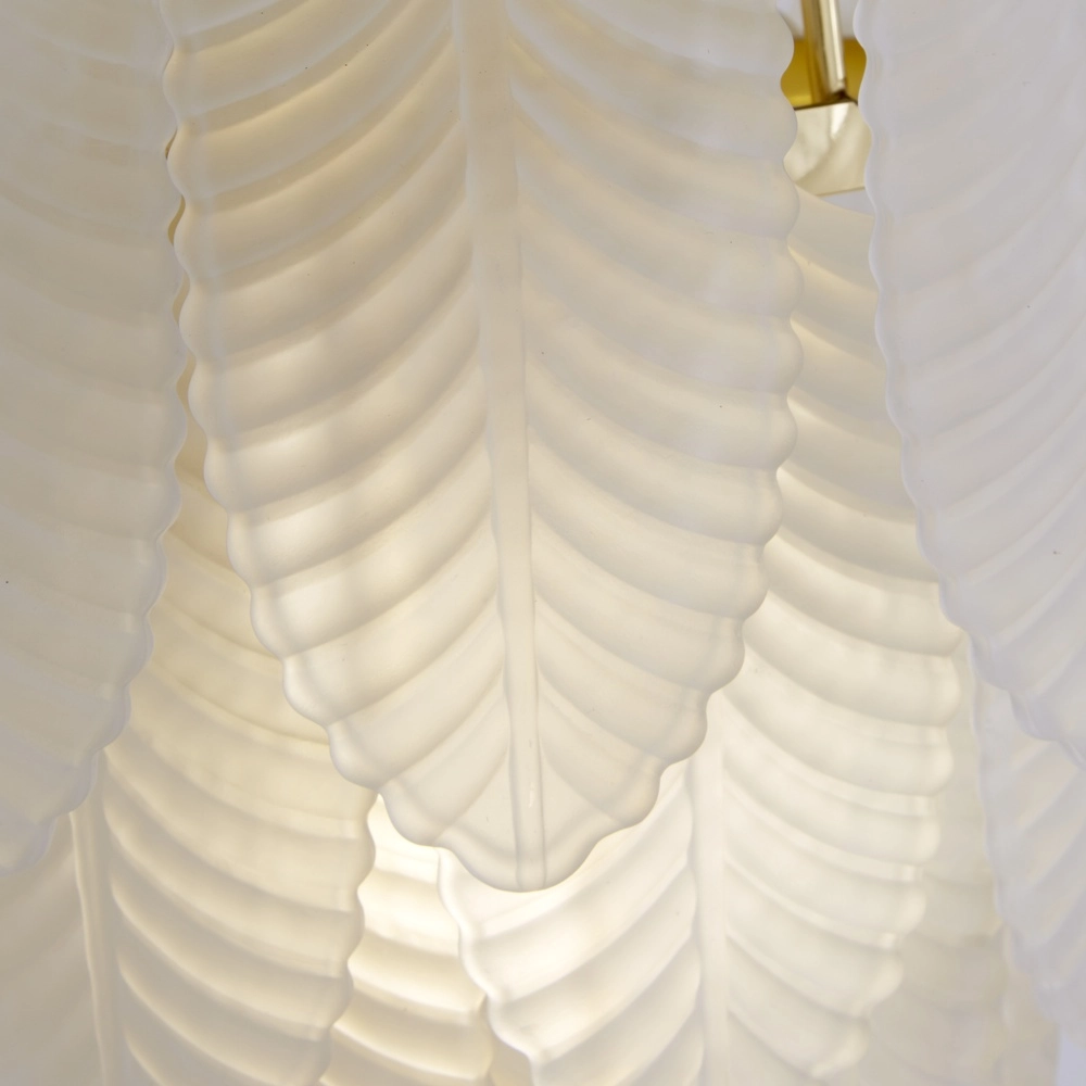 Wall light Feather 1-light gold Searchlight 5053423303918