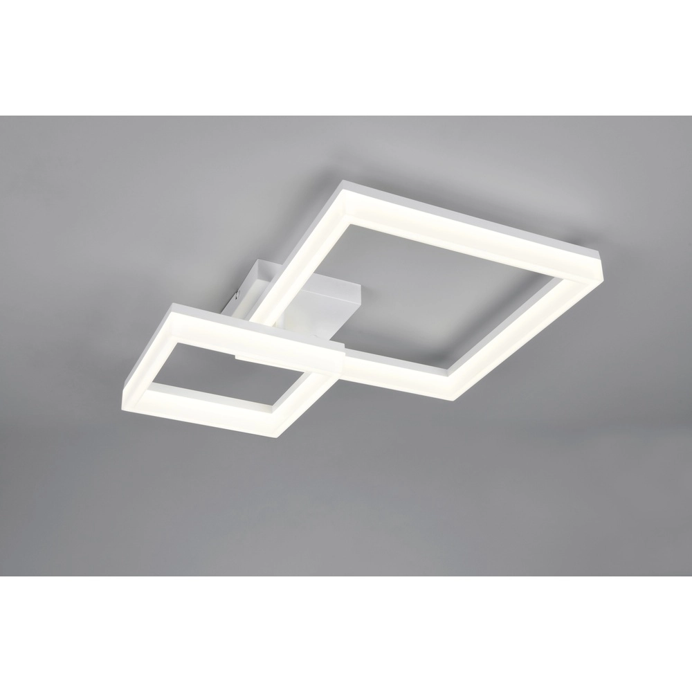 Sleek ceiling lamp Camino white Trio 4017807655810