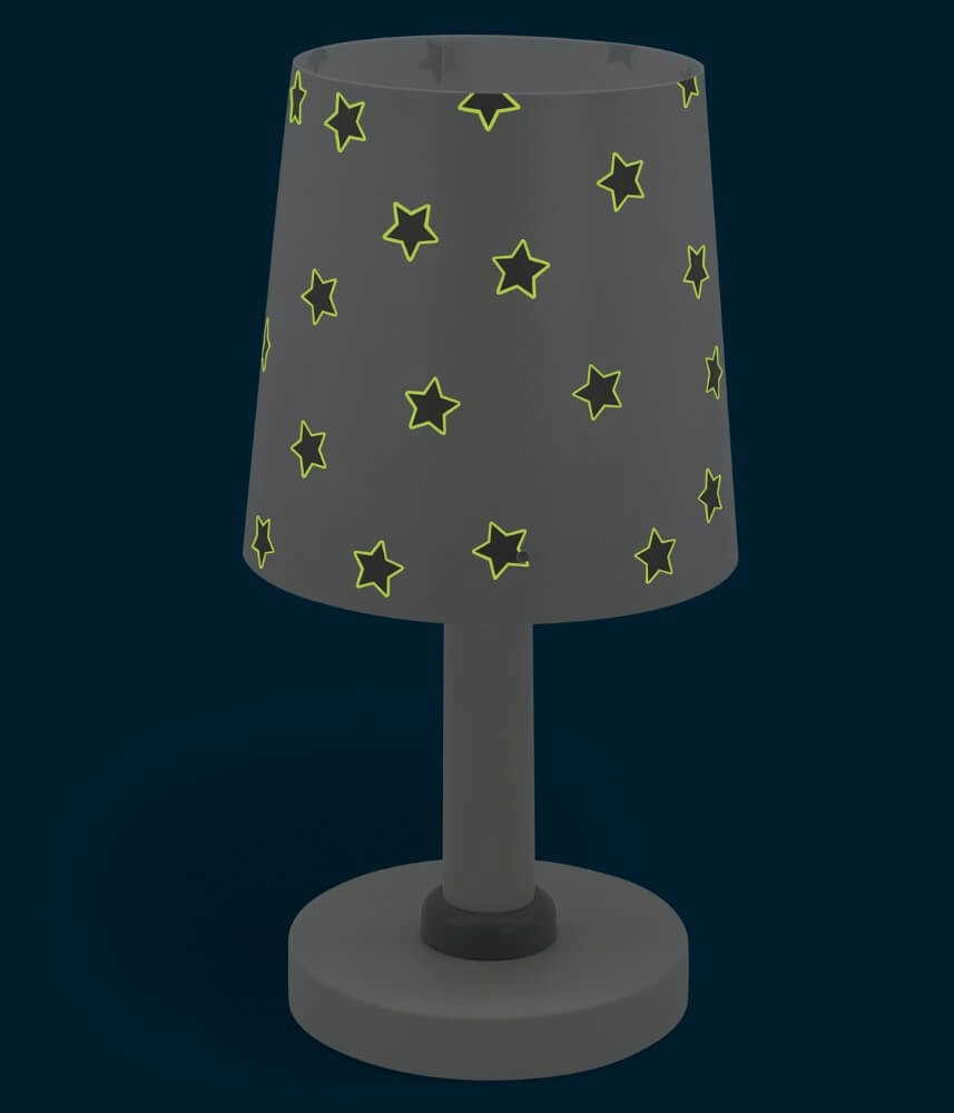 Children's room table lamp Star Light soft gray Dalber 8420406001395