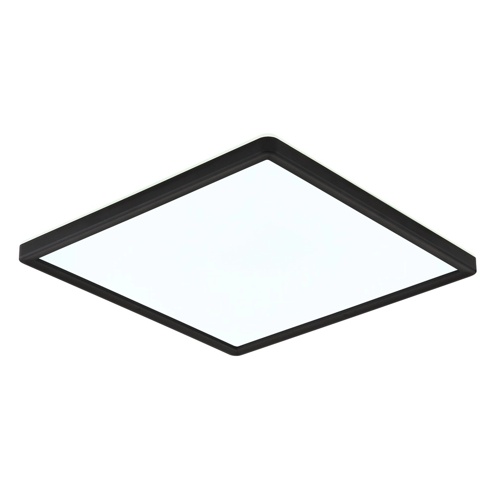 Ceiling light Sapana Square 29.4cm Black Globo 9007371414390