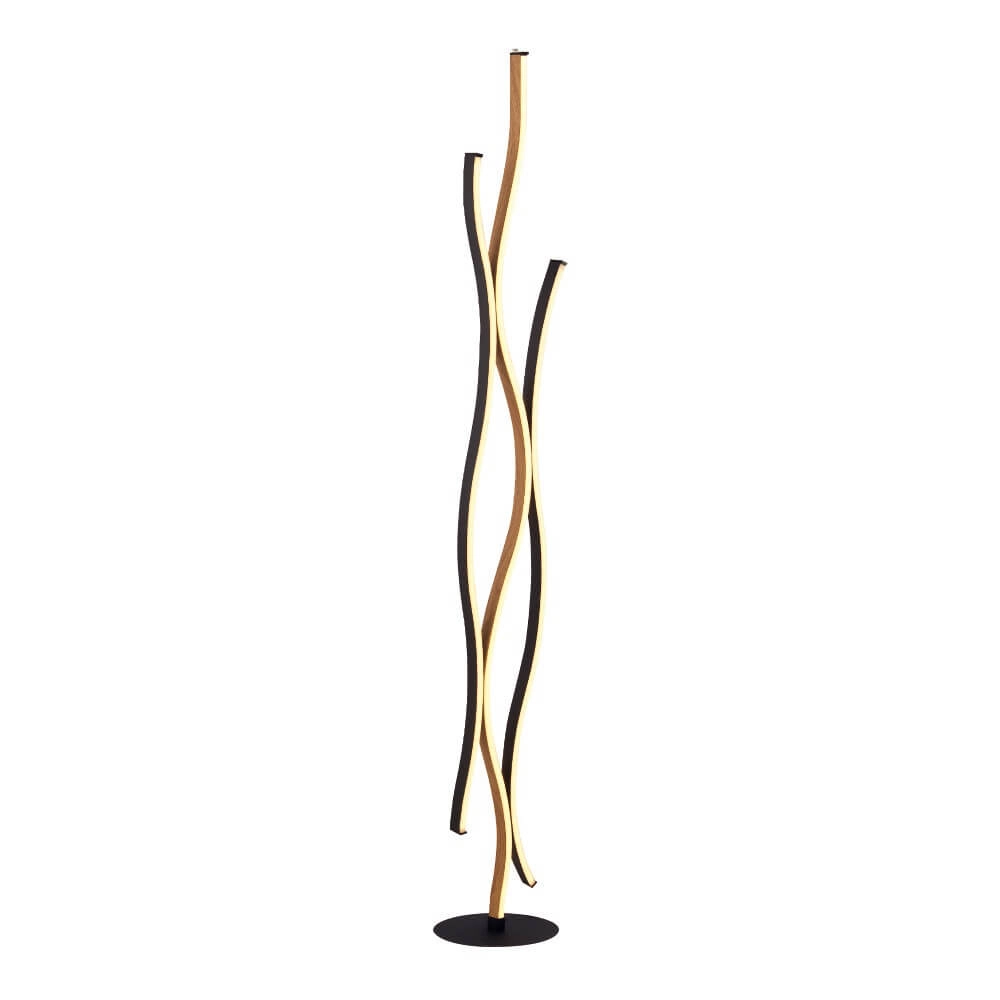 Sleek LED floor lamp Bloom